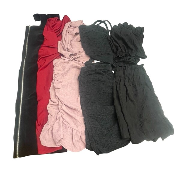 Women's Size S Small Dresses Skirt & Short Set Shein Rue21 Bundle of 5 Assorted - Picture 1 of 9